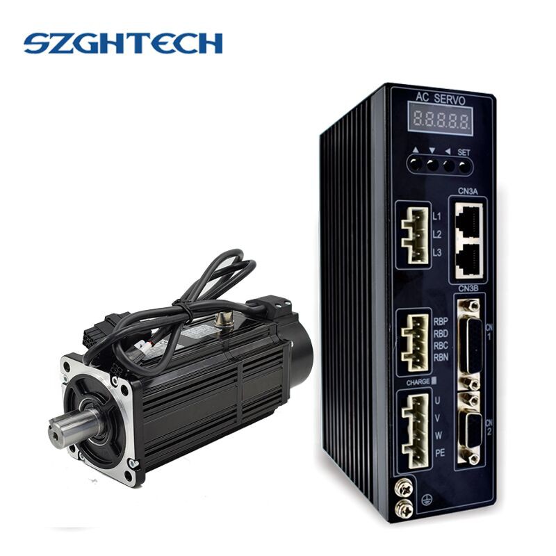 Mini three-phase 100W 0.32NM AC Servo Motor and Driver